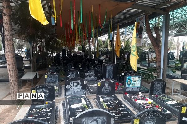 گرامیداشت روز شهید در مسجد ولیعصر(عج) بهشت‌زهرا تهران