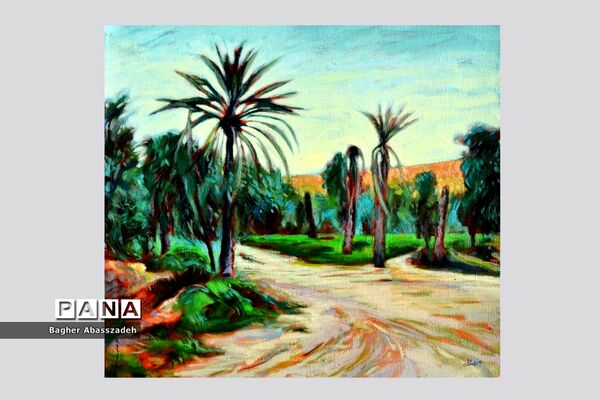 نمایشگاه نقاشی امپرسیونیسم هنرمند باقر عباس‌زاده