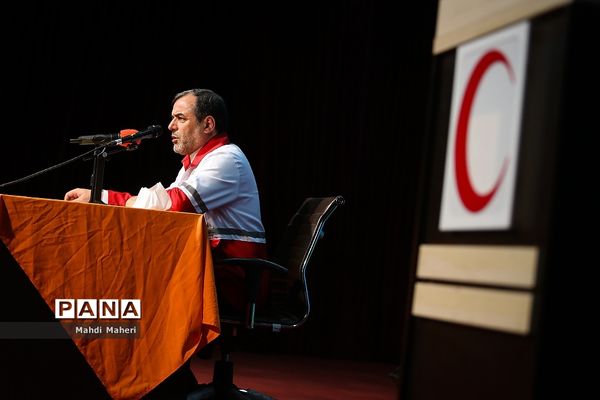 نشست خبری دبیرکل و سخنگوی جمعیت هلال احمر