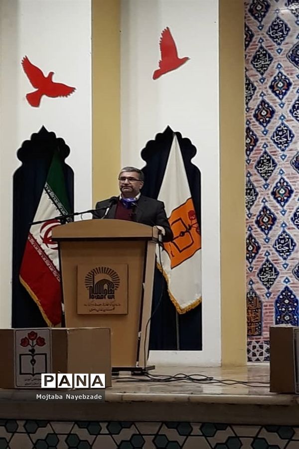 آیین افتتاحیه اردوهای مجازی راهیان نوردانش آموزان خراسان رضوی