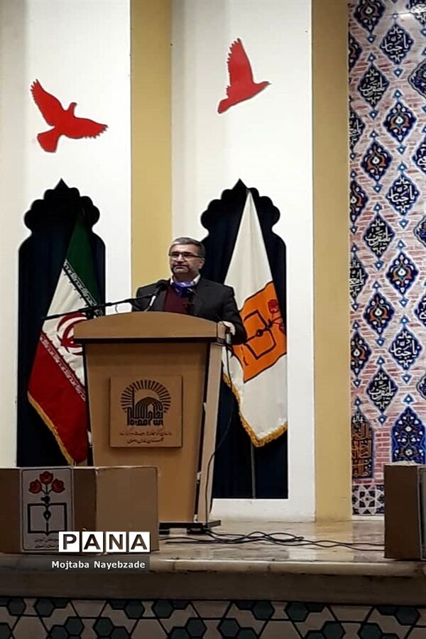 آیین افتتاحیه اردوهای مجازی راهیان نوردانش آموزان خراسان رضوی