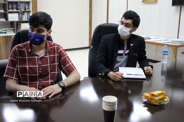 نشست هیات رئیسه مجلس دانش آموزی استان بوشهر