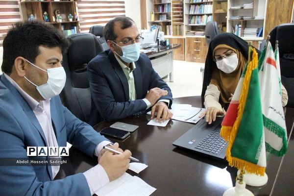 نشست هیات رئیسه مجلس دانش آموزی استان بوشهر