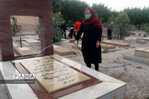 کاشت درخت  به مناسبت چهارشنبه سوری در اهواز