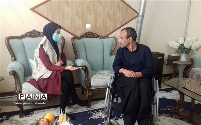 شرح زندگی یک جانباز