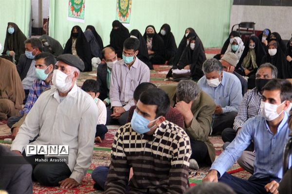 برگزاری اولین  نمازجمعه سال1400درشهرستان خوسف