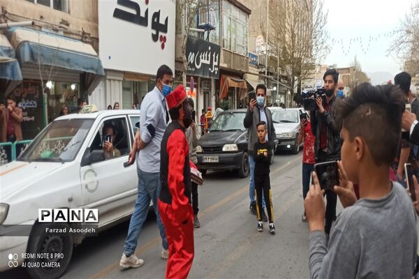 کارناوال استقبال از بهاردر کاشمر