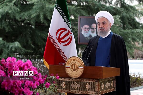 پیام نوروزی رئیس جمهوری به مناسبت آغاز سال ۱۴۰۰