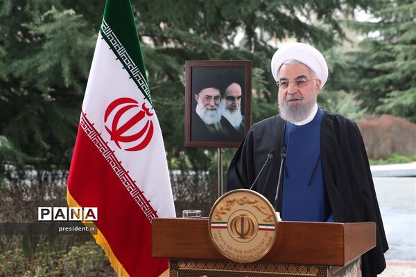 پیام نوروزی رئیس جمهوری به مناسبت آغاز سال ۱۴۰۰