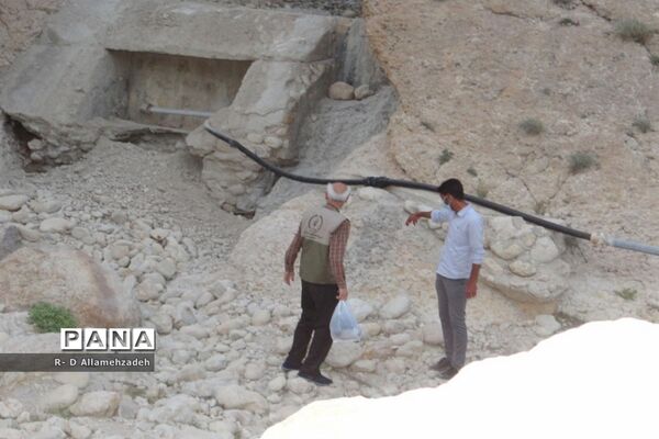 گروه جهادی ایثارگران بدون مرز استان بوشهر در روستای بن بید