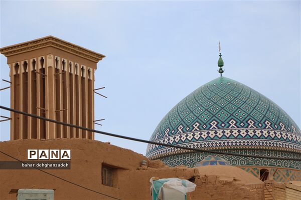حال و هوای بافت جهانشهر یزد در ایام نوروز