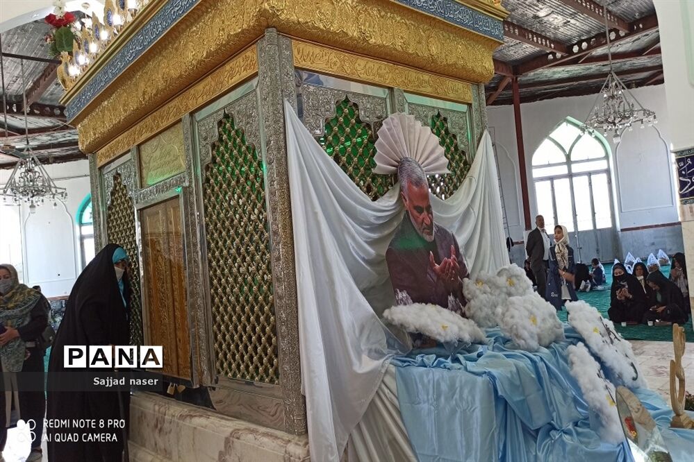 فعالیت های نوروزی  اعضای کانون میعاد در امامزاده سید محمد (ع)