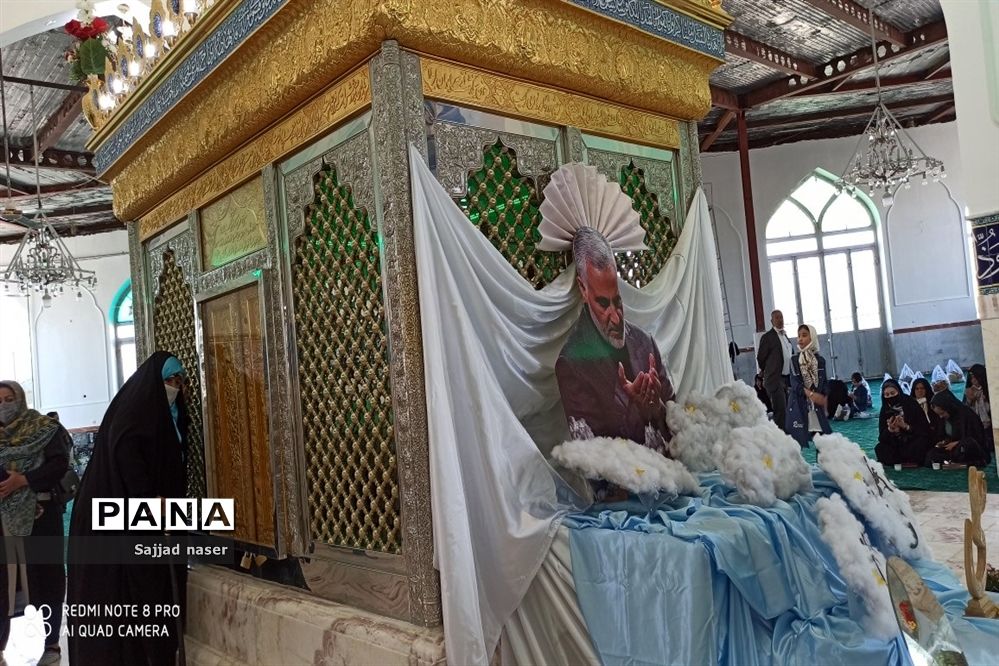 فعالیت های نوروزی  اعضای کانون میعاد در امامزاده سید محمد (ع)