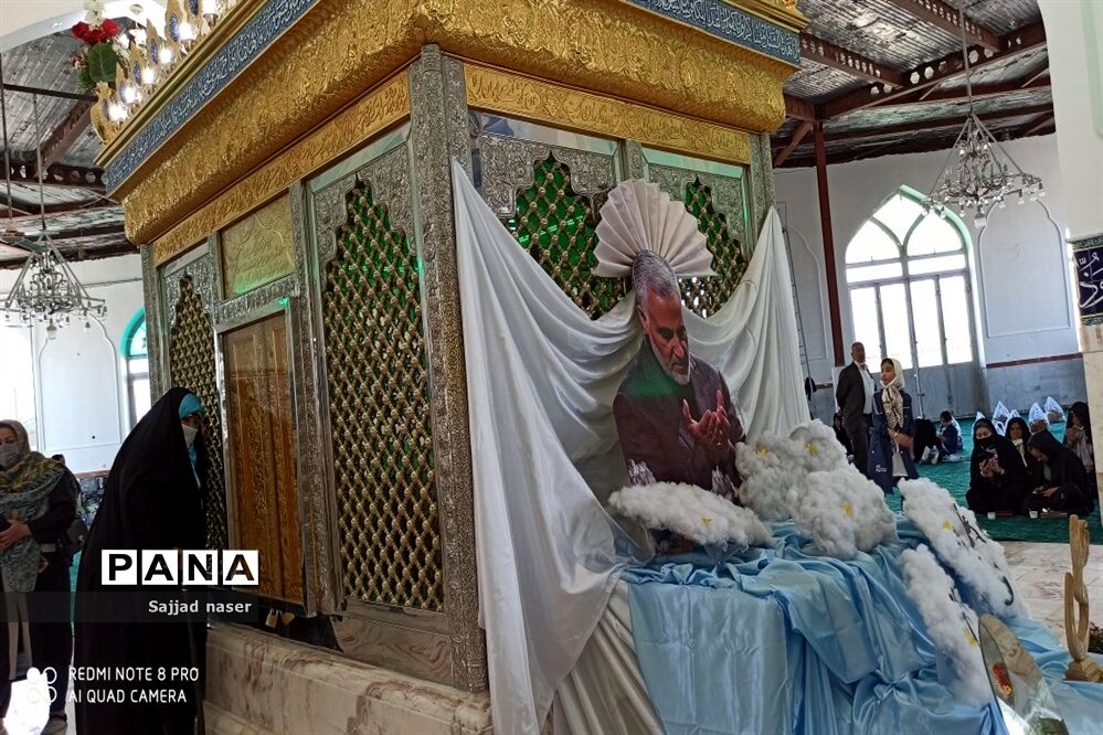 فعالیت های نوروزی  اعضای کانون میعاد در امامزاده سید محمد (ع)