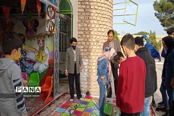 فعالیت های نوروزی  اعضای کانون میعاد در امامزاده سید محمد (ع)
