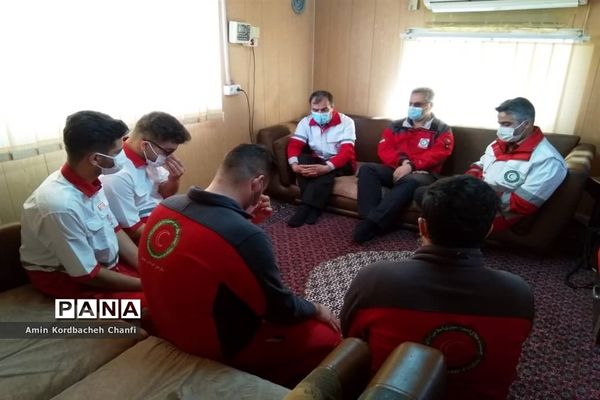 بازدیددبیرکل جمعیت هلال احمر از پایگاه های امداد و نجات بین شهری پاکدشت