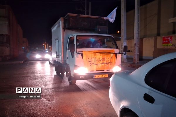 کاروان شادی شهرداری امیدیه ویژه میلاد حضرت مهدی صاحب زمان( عج)