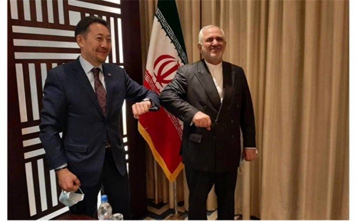 دیدار ظریف با دبیر اجرایی سیکا در حاشیه کنفرانس قلب آسیا