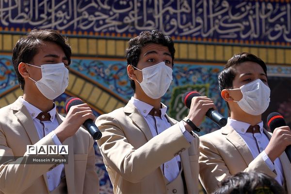 آیین افتتاحیه نخستین جشنواره ملی سرود آوای بی‌نشان‌ها