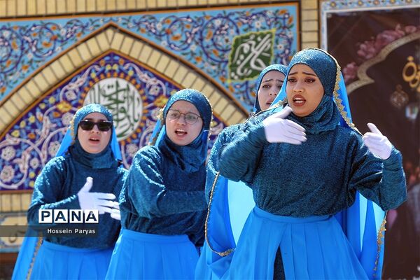 آیین افتتاحیه نخستین جشنواره ملی سرود آوای بی‌نشان‌ها