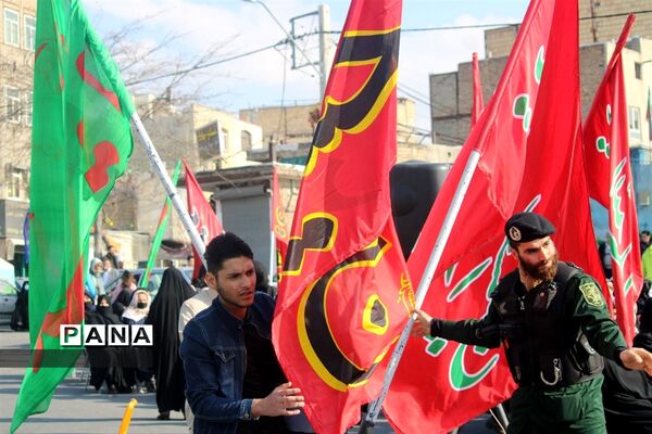 جشن نیمه شعبان در آرامستان بقائیه