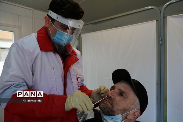 طرح غربالگری مسافران نوروزی در مرزآستارا