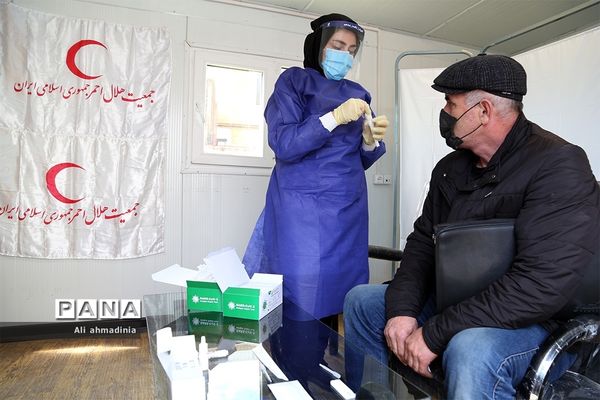 طرح غربالگری مسافران نوروزی در مرزآستارا