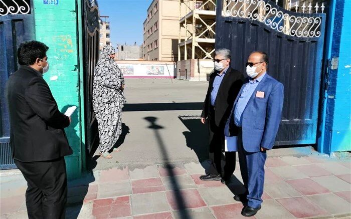بازدید از مدارس در تعطیلات نوروزی