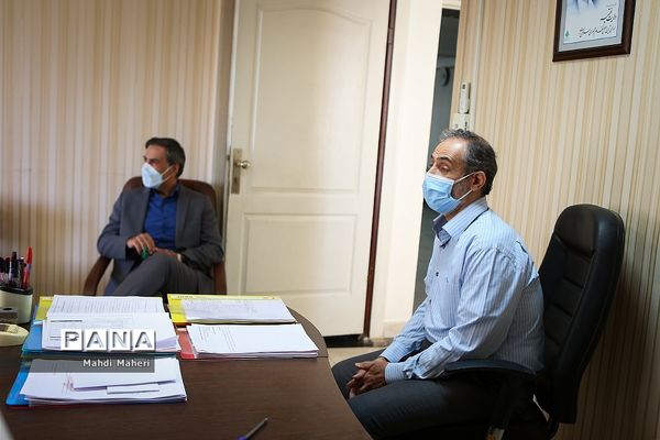 دیدار نوروزی معاون پرورشی و فرهنگی وزارت آمورش و پرورش با همکاران سازمان دانش آموزی