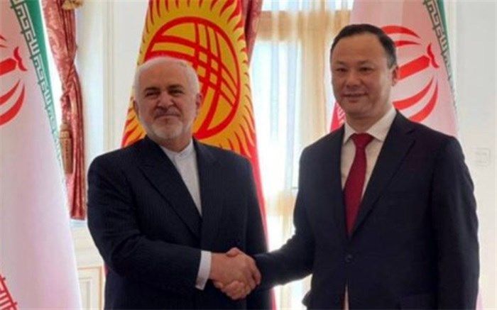 دیدار وزرای خارجه ایران و قرقیزستان