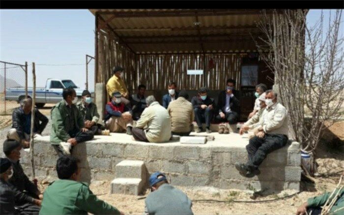 نشست صمیمی کارکنان جهاد کشاوری باکشاورزان
