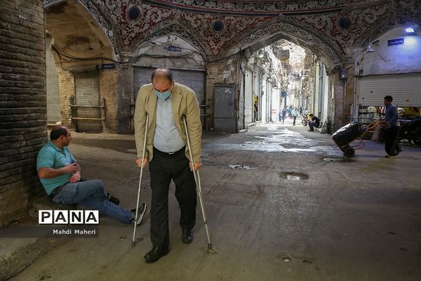تعطیلی بازار تهران در وضعیت قرمز کرونایی