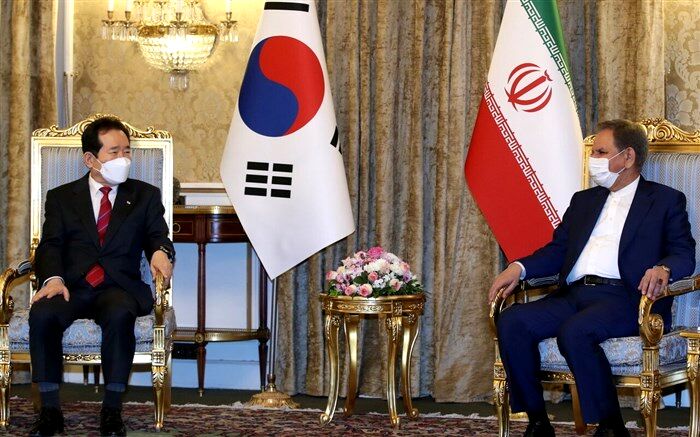 جهانگیری: کره جنوبی در اسرع وقت منابع ارزی ایران را آزاد کند
