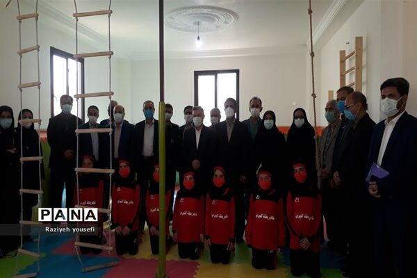 آیین افتتاحیه مدرسه پویا شاهد ریحانه‌النبی در قرچک