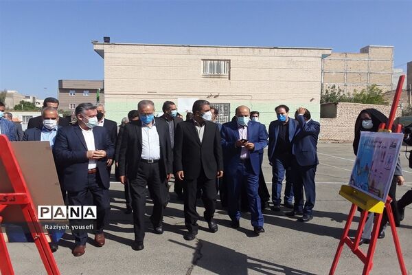 آیین افتتاحیه مدرسه پویا شاهد ریحانه‌النبی در قرچک