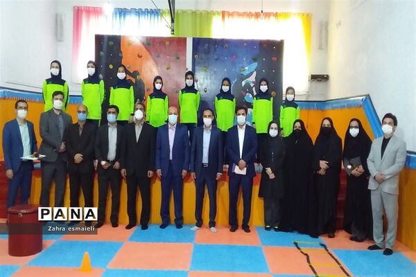 آیین افتتاحیه مدرسه پویا نجمه و سمیه در شهرستان قرچک