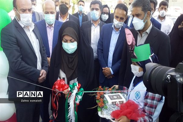 آیین افتتاحیه مدرسه پویا نجمه و سمیه در شهرستان قرچک