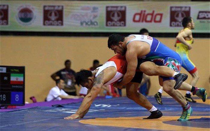 کشتی فرنگی قهرمانی آسیا؛ سنگین‌وزن ایرانی خط و نشان کشید