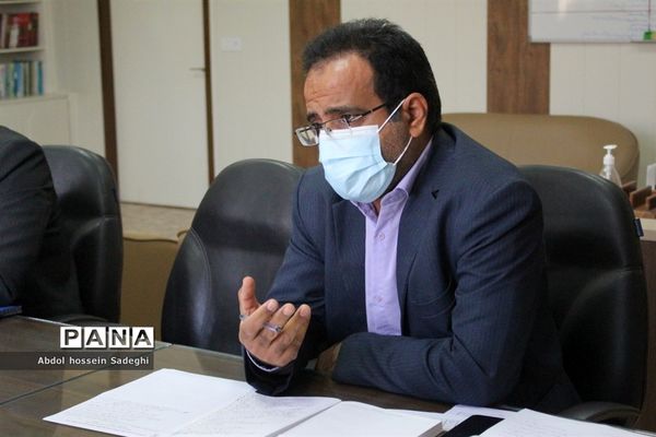 جلسه میز کارشهرستان‌ها و مناطق  معاونت پرورشی و فرهنگی آموزش و پرورش استان بوشهر