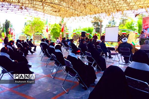 برگزاری مراسم نمادین راهیان نور در شهرستان قرچک