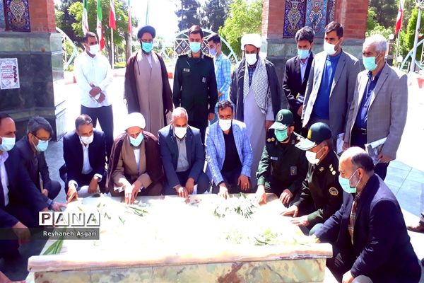 برگزاری مراسم نمادین راهیان نور در شهرستان قرچک