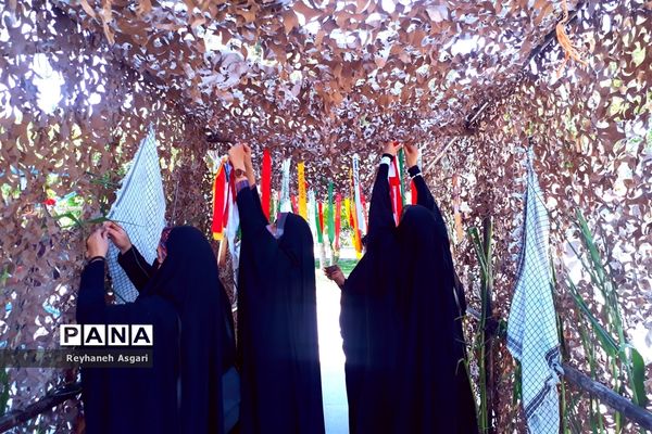 برگزاری مراسم نمادین راهیان نور در شهرستان قرچک