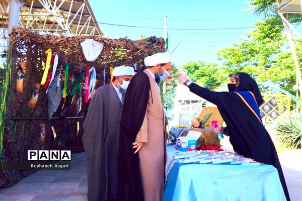 برگزاری مراسم نمادین راهیان نور در شهرستان قرچک