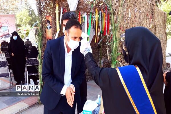 برگزاری مراسم نمادین راهیان نور در شهرستان قرچک