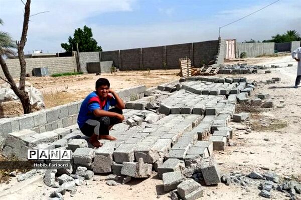 خسارات زلزله به شهرگناوه و روستاهای گماران، کمالی، فخرآوری بخش مرکزی شهرستان گناوه