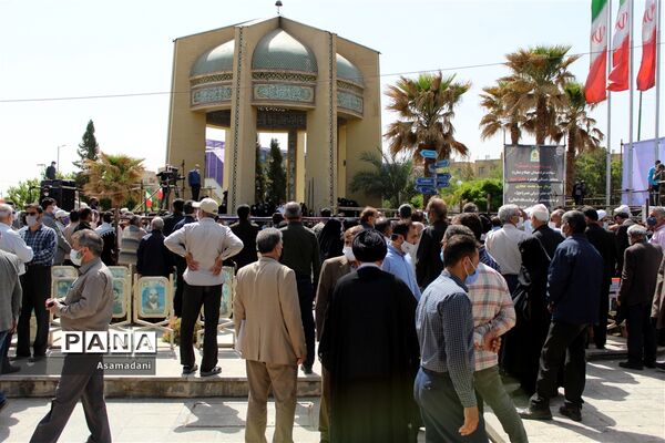 مراسم تشییع پیکرشهید سردارحجازی در استان اصفهان