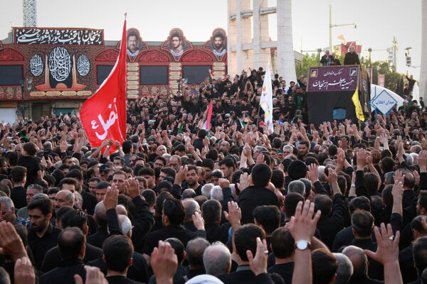 دسته عزاداری حسینیه اعظم زنجان در یوم العباس