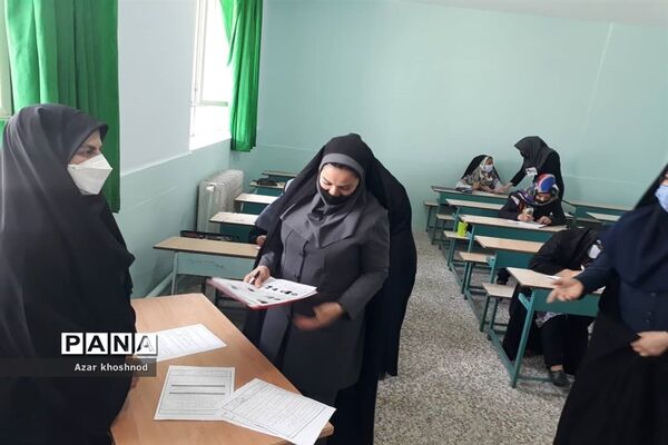 بازدید از حوزه‌های امتحانی سوادآموزی ملارد