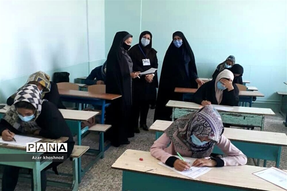 بازدید از حوزه‌های امتحانی سوادآموزی ملارد
