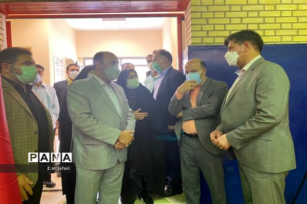 بهره‌برداری از سالن ورزشی آموزشگاه آیت‌الله خامنه‌ای شهرستان پیشوا